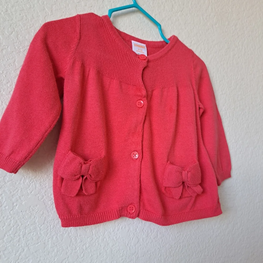 Gymboree Cardigan Sweater Size 6-12 Months